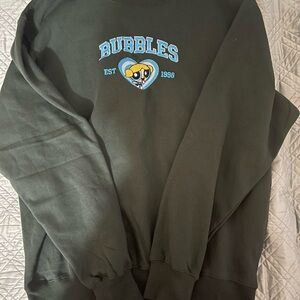 Bubbles Forest Green Sweater
